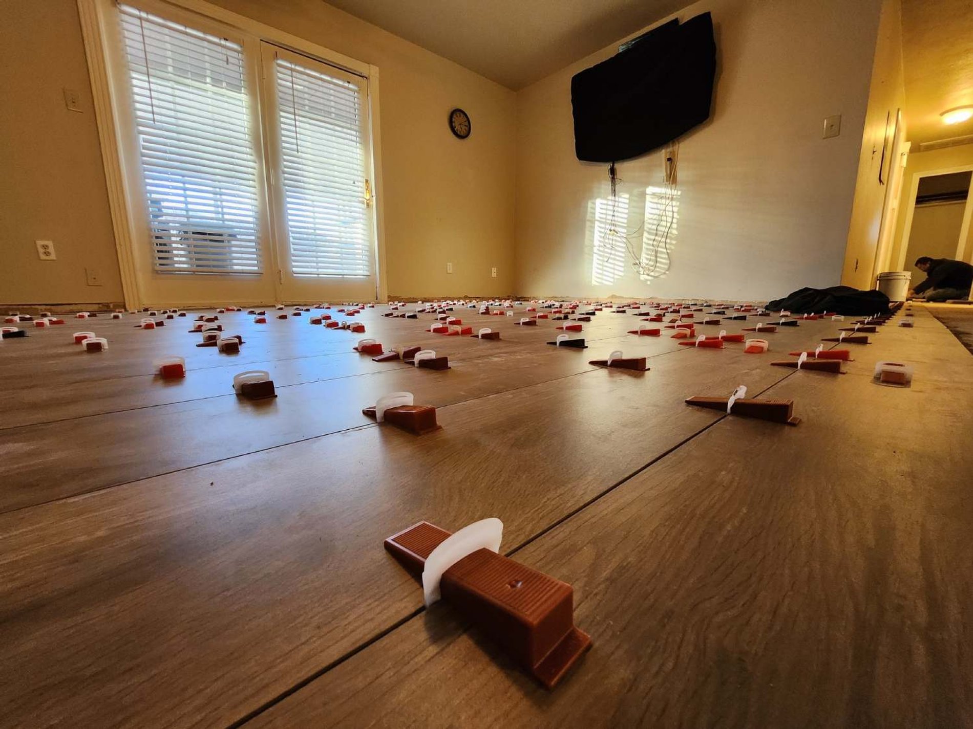 Bathroom renovation with modern finishes